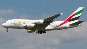 Photo of A6-EEG - Airbus A380-861 operated by Emirates