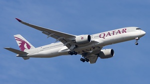 Photo of A7-ALV - Airbus A350-941 operated by Qatar Airways