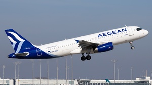 Photo of SX-DGB - Airbus A320-232 operated by Aegean Airlines