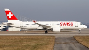 Photo of HB-JCG - Airbus A220-300 operated by Swiss International Air Lines