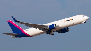 Photo of UK67014 - Boeing 767-304(ER)(BCF) operated by Fly Khiva