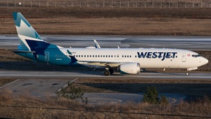 Photo of C-FKWS - Boeing 737 MAX 8 operated by WestJet Airlines