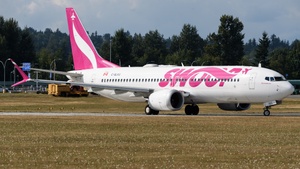 Photo of C-GLVU - Boeing 737 MAX 8 operated by Swoop