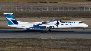 Photo of C-GENU - Bombardier DHC-8-402 Dash 8 Q400 operated by WestJet Encore