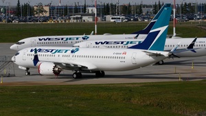 Photo of C-GXAX - Boeing 737 MAX 8 operated by WestJet Airlines