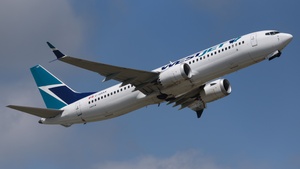 Photo of C-GRAX - Boeing 737 MAX 8 operated by WestJet Airlines