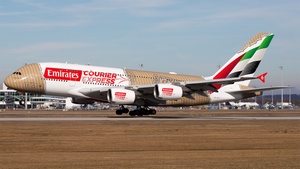 Photo of A6-EET - Airbus A380-861 operated by Emirates