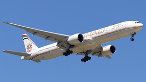Photo of A6-ETM - Boeing 777-3FX(ER) operated by Etihad Airways