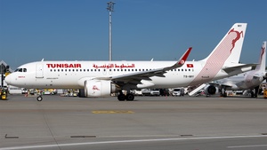 Photo of TS-IMY - Airbus A320-251N operated by Tunisair