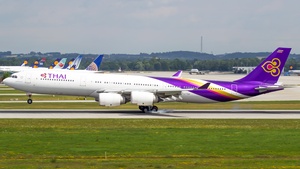 Photo of HS-TLD - Airbus A340-541 operated by Thai Airways International