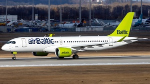 Photo of YL-AAT - Airbus A220-300 operated by airBaltic