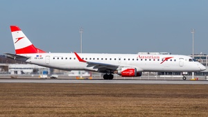 Photo of OE-LWF - Embraer ERJ-195LR operated by Austrian Airlines