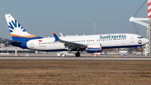 Photo of TC-SLE - Boeing 737 MAX 8 operated by SunExpress