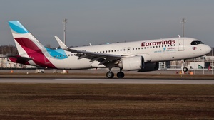Photo of D-AENB - Airbus A320-251N operated by Eurowings