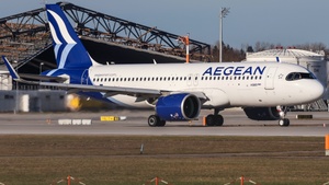 Photo of SX-NEH - Airbus A320-271N operated by Aegean Airlines