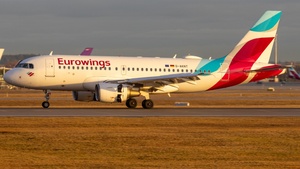 Photo of D-AKNT - Airbus A319-112 operated by Eurowings
