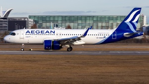 Photo of SX-NEM - Airbus A320-271N operated by Aegean Airlines