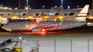 Photo of YI-ASF - Boeing 737-81Z operated by Government of Iraq