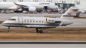 Photo of 9A-CRO - Bombardier Challenger 604 operated by Government of Croatia