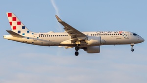 Photo of 9A-CAE - Airbus A220-300 operated by Croatia Airlines