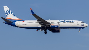 Photo of TC-SMP - Boeing 737 MAX 8 operated by SunExpress