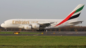 Photo of A6-EDZ - Airbus A380-861 operated by Emirates