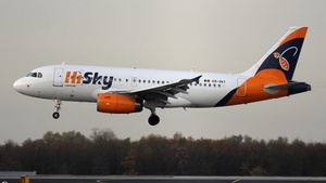 Photo of ER-SKY - Airbus A319-131 operated by HiSky