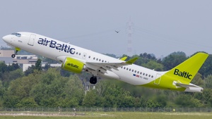 Photo of YL-ABS - Airbus A220-300 operated by airBaltic