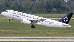 Photo of SX-DVR - Airbus A320-232 operated by Aegean Airlines