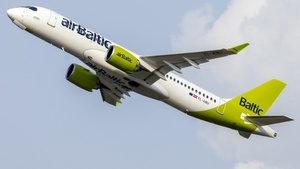 Photo of YL-ABU - Airbus A220-300 operated by airBaltic