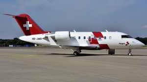 Photo of HB-JWB - Bombardier Challenger 650 operated by Rega Swiss Air-Rescue