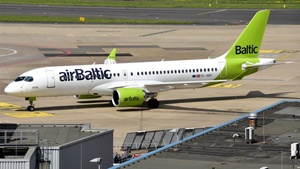Photo of YL-ABS - Airbus A220-300 operated by airBaltic
