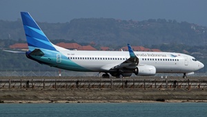 Photo of PK-GNT - Boeing 737-8U3 operated by Garuda Indonesia