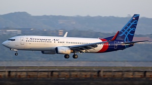 Photo of PK-CMW - Boeing 737-83N operated by Sriwijaya Air