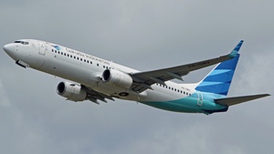 Photo of PK-GMV - Boeing 737-8U3 operated by Garuda Indonesia
