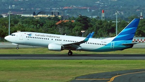 Photo of PK-GMC - Boeing 737-8U3 operated by Garuda Indonesia