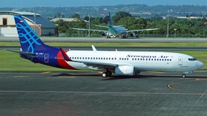 Photo of PK-CMJ - Boeing 737-85P operated by Sriwijaya Air