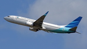 Photo of PK-GNK - Boeing 737-8U3 operated by Garuda Indonesia
