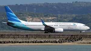Photo of PK-GFG - Boeing 737-8BK operated by Garuda Indonesia