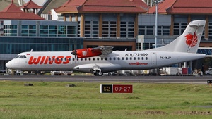 Photo of PK-WJP - ATR 72-600 operated by Wings Air