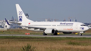 Photo of TC-SUL - Boeing 737-85F operated by SunExpress