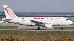 Photo of TS-IMJ - Airbus A319-114 operated by Tunisair