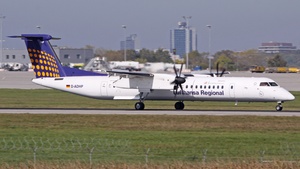 Photo of D-ADHP - Bombardier DHC-8-402 Dash 8 Q400 operated by Lufthansa Regional (opb Augsburg Airways)