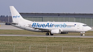 Photo of YR-BAC - Boeing 737-377 operated by Blue Air