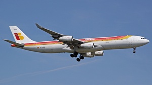 Photo of EC-HGU - Airbus A340-313 operated by Iberia