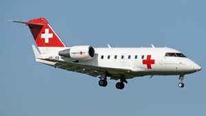 Photo of HB-JRB - Bombardier Challenger 604 operated by Rega Swiss Air-Rescue