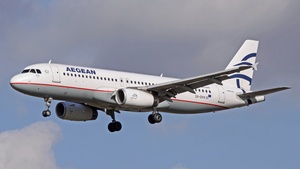 Photo of SX-DVX - Airbus A320-232 operated by Aegean Airlines