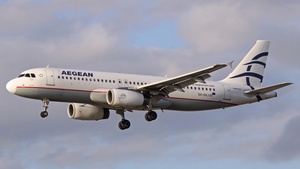 Photo of SX-DVJ - Airbus A320-232 operated by Aegean Airlines