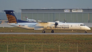 Photo of D-ADHB - Bombardier DHC-8-402 Dash 8 Q400 operated by Lufthansa Regional (opb Augsburg Airways)