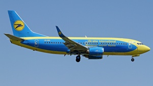 Photo of UR-GBD - Boeing 737-36Q operated by Ukraine International Airlines
